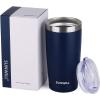 imageSUNWILL Travel Coffee Mug with Lid 20 oz Tumbler Set of 2 Insulated Stainless Steel Cup for Water Tea Powder Coated Sakura ampamp MintPowder Coated Navy Blue