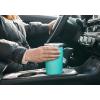 imageSUNWILL Travel Coffee Mug with Lid 20 oz Tumbler Set of 2 Insulated Stainless Steel Cup for Water Tea Powder Coated Sakura ampamp MintPowder Coated Teal