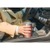 imageSUNWILL Travel Coffee Mug with Lid 20 oz Tumbler Set of 2 Insulated Stainless Steel Cup for Water Tea Powder Coated Sakura ampamp MintRose Gold  Cool Grey