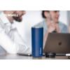 imageSUNWILL Travel Coffee Mug with Lid Leak Proof Tumbler Stainless Steel 16 oz Insulated Cup for Water Tea Ice Powder Coated IcebergPowder Coated Navy