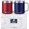 Powder Coated Navy Blue & Wine Red