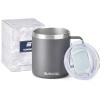 imageSUNWILL Travel Coffee Mugs Set of 4 Insulated Tumbler with Lid 14 oz Stainless Steel Cup with Handle Bulk for Gift Camping Office Powder Coated Orchid Iceberg Mint SakuraPowder Coated Cool Grey