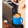 imageSUNWILL Travel Coffee Mugs Set of 4 Insulated Tumbler with Lid 14 oz Stainless Steel Cup with Handle Bulk for Gift Camping Office Powder Coated Orchid Iceberg Mint SakuraPowder Coated Royal Blue