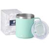 imageSUNWILL Travel Coffee Mugs Set of 4 Insulated Tumbler with Lid 14 oz Stainless Steel Cup with Handle Bulk for Gift Camping Office Powder Coated Orchid Iceberg Mint SakuraPowder Coated Mint