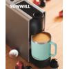imageSUNWILL Travel Coffee Mugs Set of 4 Insulated Tumbler with Lid 14 oz Stainless Steel Cup with Handle Bulk for Gift Camping Office Powder Coated Orchid Iceberg Mint SakuraPowder Coated Sakura  Mint
