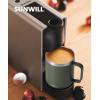imageSUNWILL Travel Coffee Mugs Set of 4 Insulated Tumbler with Lid 14 oz Stainless Steel Cup with Handle Bulk for Gift Camping Office Powder Coated Orchid Iceberg Mint SakuraPowder Coated Camp Green
