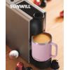 imageSUNWILL Travel Coffee Mugs Set of 4 Insulated Tumbler with Lid 14 oz Stainless Steel Cup with Handle Bulk for Gift Camping Office Powder Coated Orchid Iceberg Mint SakuraPowder Coated Sakura