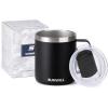 imageSUNWILL Travel Coffee Mugs Set of 4 Insulated Tumbler with Lid 14 oz Stainless Steel Cup with Handle Bulk for Gift Camping Office Powder Coated Orchid Iceberg Mint SakuraPowder Coated Black