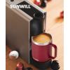 imageSUNWILL Travel Coffee Mugs Set of 4 Insulated Tumbler with Lid 14 oz Stainless Steel Cup with Handle Bulk for Gift Camping Office Powder Coated Orchid Iceberg Mint SakuraPowder Coated Wine Red