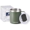 imageSUNWILL Travel Coffee Mugs Set of 4 Insulated Tumbler with Lid 14 oz Stainless Steel Cup with Handle Bulk for Gift Camping Office Powder Coated Orchid Iceberg Mint SakuraPowder Coated Camp Green