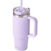imageSUNWILL Travel Coffee Mug with Lid 20 oz Tumbler with Handle and Straw Leak Proof Stainless Steel Cup Insulated for Office ampamp Gym Cupholder Friendly Powder Coated Matcha CreamPowder Coated Orchid