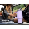 image:imageSUNWILL 20 oz Tumbler with Handle and Straw Leak ProofTravel Coffee Mug with Lid Stainless Steel Cup Insulated for Office amp Gym Cupholder Friendly Powder Coated OrchidPowder Coated Orchid