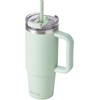 image:imageSUNWILL 20 oz Tumbler with Handle and Straw Leak ProofTravel Coffee Mug with Lid Stainless Steel Cup Insulated for Office amp Gym Cupholder Friendly Powder Coated OrchidPowder Coated Matcha Cream