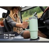 image:imageSUNWILL 20 oz Tumbler with Handle and Straw Leak ProofTravel Coffee Mug with Lid Stainless Steel Cup Insulated for Office amp Gym Cupholder Friendly Powder Coated OrchidPowder Coated Matcha Cream